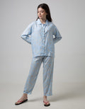 Nevada Long Sleeve Pyjama Pants Bunny Love Flower