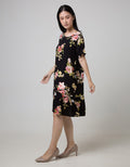 St. Yves Short Sleeve Midi Dress Torch Ginger