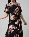 St. Yves Short Sleeve Midi Dress Torch Ginger