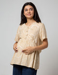 St. Yves Mom Short Sleeve Blouse Shirt