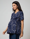 St. Yves Mom Short Sleeve Blouse Shirt