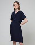 St. Yves Mom Short Sleeve Midi Dress