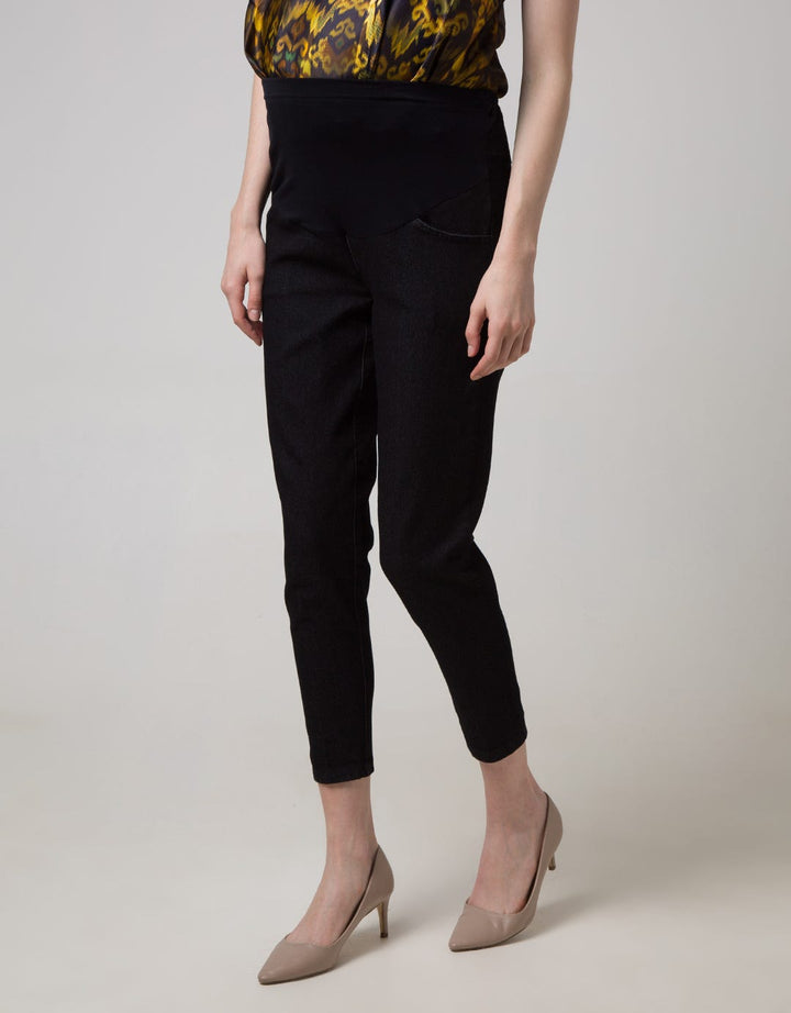 St. Yves Mom Denim Long Pants Stretch Washed