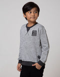 Little M You Look Good Embroidered Sweater