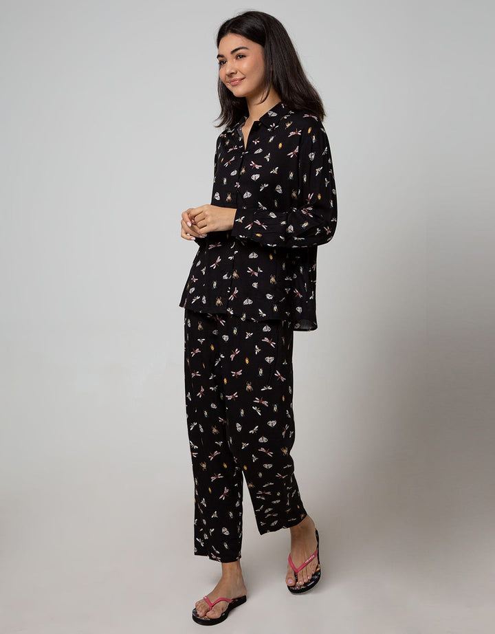 St. Yves Long Sleeve Pyjama Pants Dragon Butter