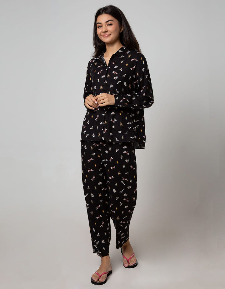 St. Yves Long Sleeve Pyjama Pants Dragon Butter