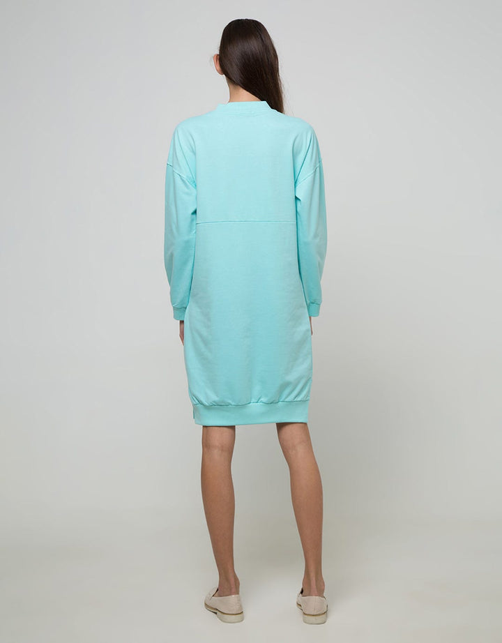 American Jeans Long Sleeve Maxi Dress Hoodie