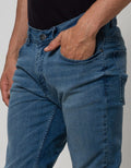 DENIM LONG PANTS SLI