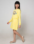 Nevada Long Sleeve Midi Dress Fabulous Girls