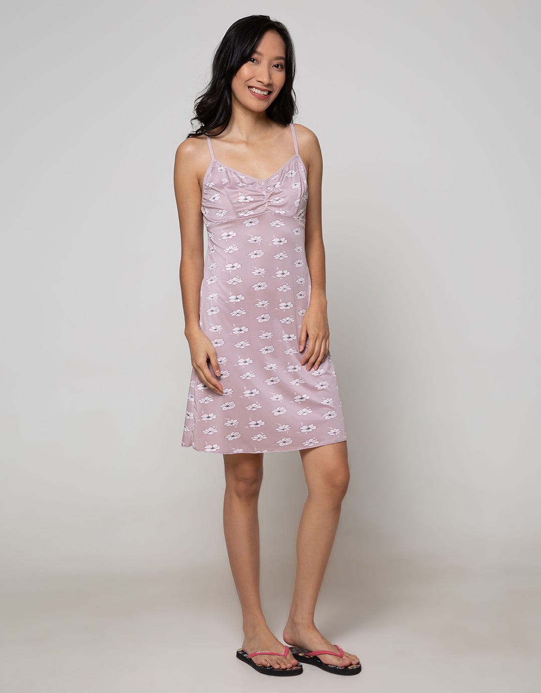 St. Yves Lingerie Print Poppy