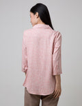 Nevada Long Sleeve Shirt Abstract Faces