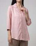 Nevada Long Sleeve Shirt Abstract Faces