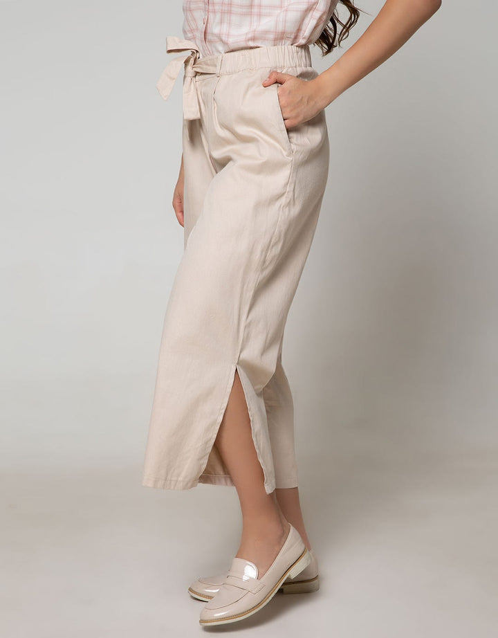 Nevada Long Pants Chino Solid With Belt And Slit