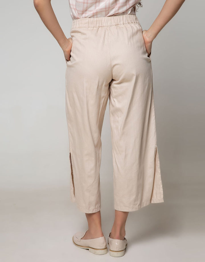 Nevada Long Pants Chino Solid With Belt And Slit