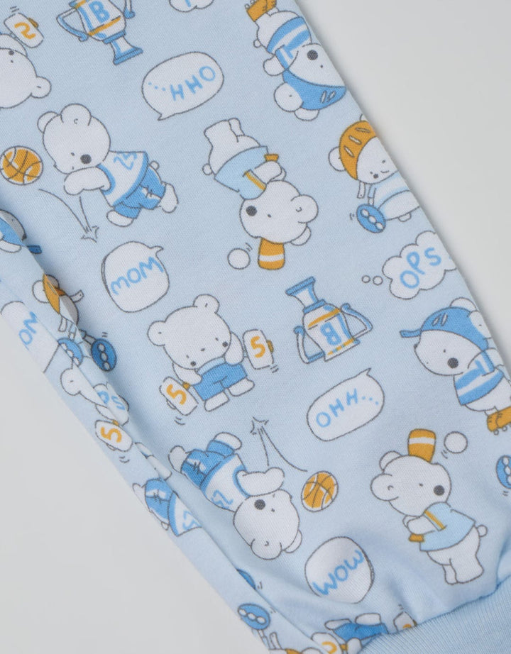 Pipiniko Long Pants Print Bear Sport