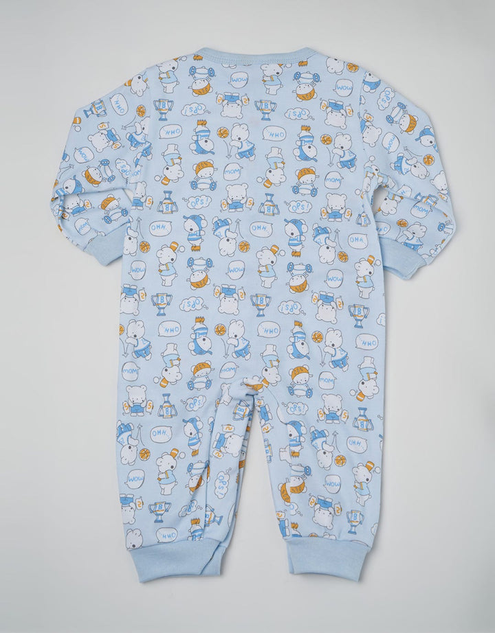 Pipiniko Long Jumpsuit Romper Bear Sport