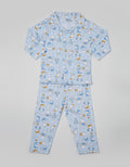 Pipiniko Top - Bottom Set Piyama Long Sleeve Long Pants Bear Sport