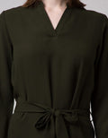LS MIDI DRESS PLAIN