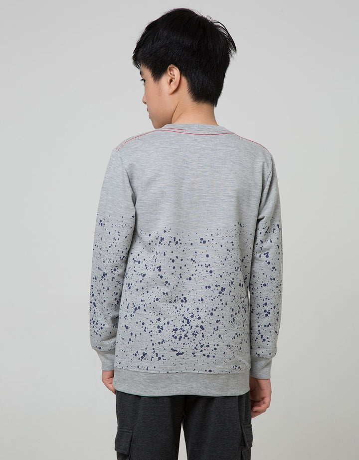 Aero Kids Sweatshirt Knitting Print Embroidery Squad