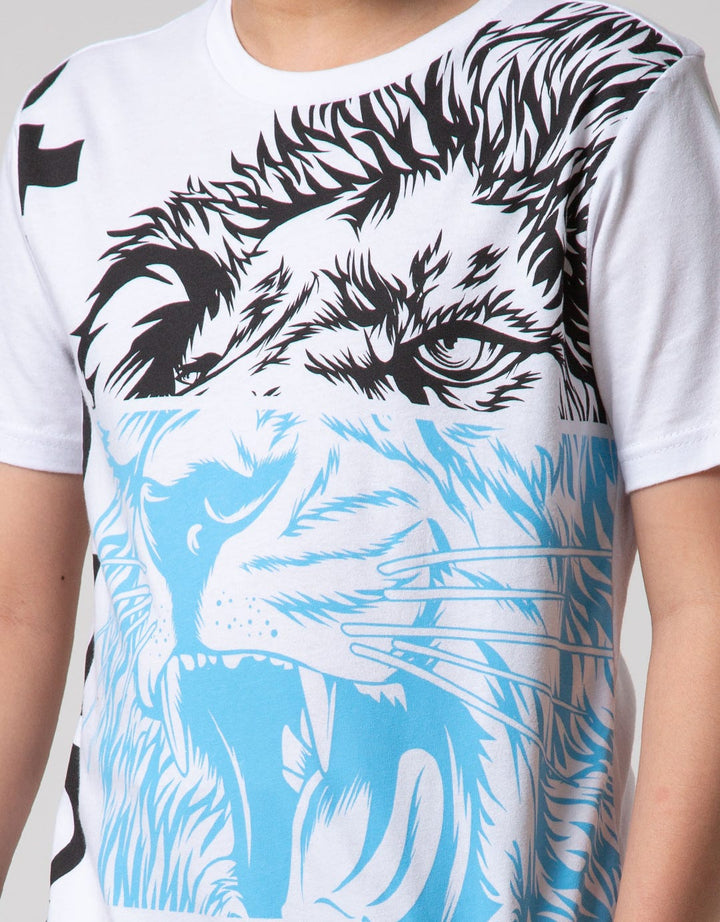 Aero Short Sleeve T-Shirt Short Sleeve Print Regu Lion Head