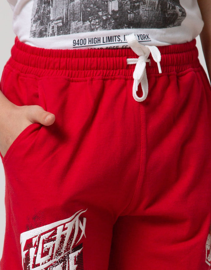 Aero Kids Shorts Pants Printnofloc Tade Regular Fight Nine