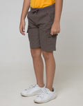 Little M Short Pants Woven Non-Stretch Cargo Rib