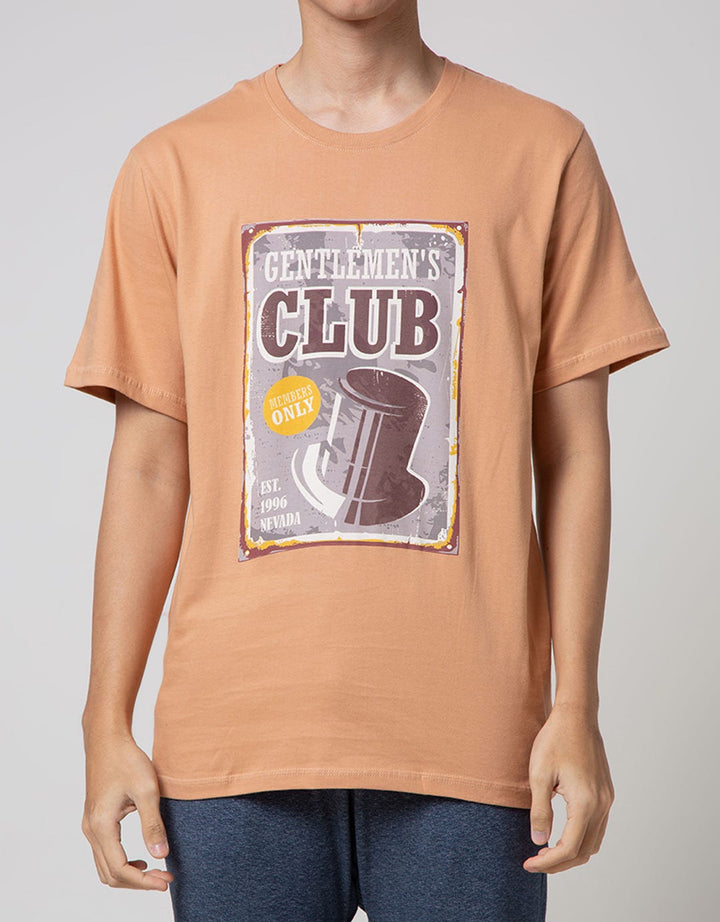 Nevada Short Sleeve T-Shirt Print Photoprint Gentlemen Club