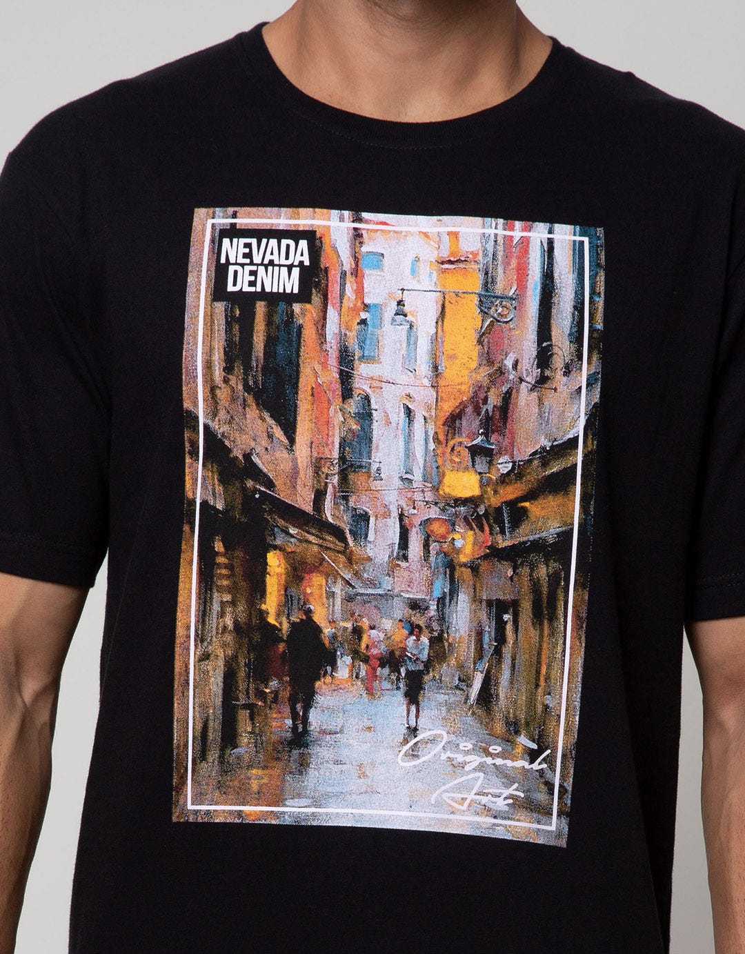 Nevada Short Sleeve T-Shirt Print Photoprint