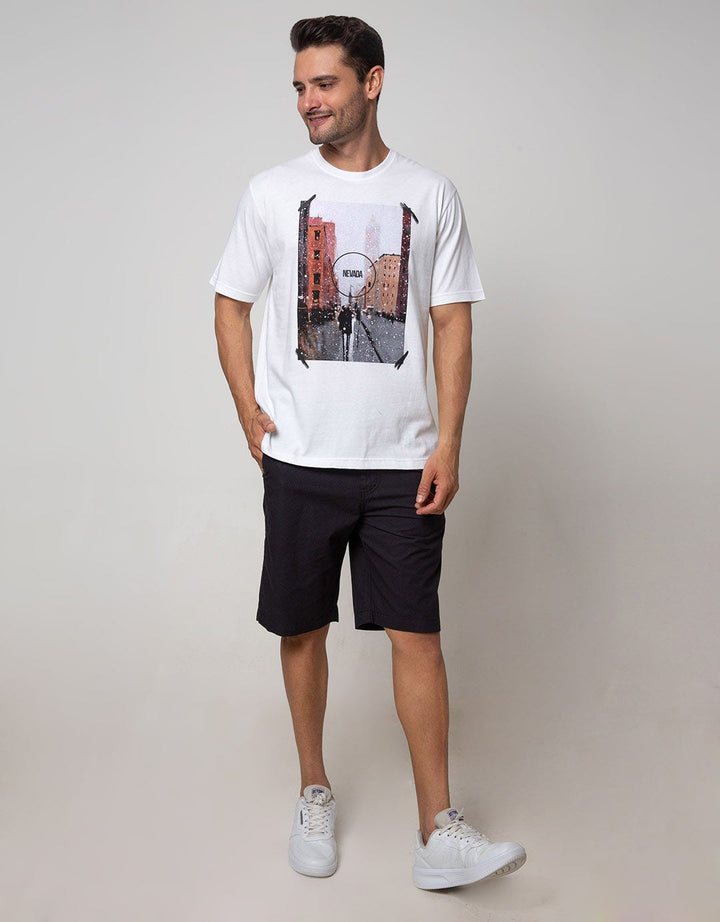 Nevada Short Sleeve T-Shirt Print Photoprint