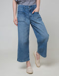 Nevada Denim Long Pants Fashion Kulot
