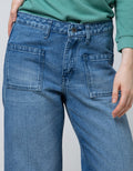 Nevada Denim Long Pants Fashion Kulot