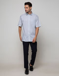Cole Short Sleeve Shirt Print Regular Point Collar
