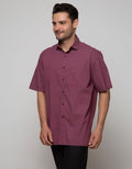 Cole Short Sleeve Shirt Print Regular Point Collar