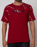 American Jeans Ss T-Shirt Splash Print