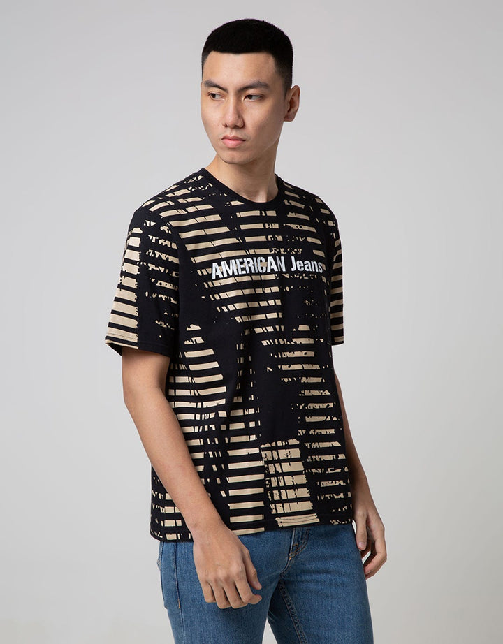 American Jeans Short Sleeve T-Shirt Full Print
