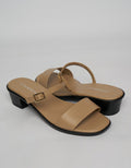 Connexion Slipper Sandals Double Strap Buckle
