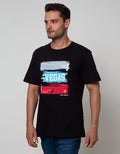 Nevada Short Sleeve T-Shirt Print Paint Brush Vegas