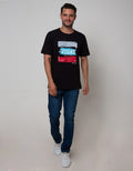 Nevada Short Sleeve T-Shirt Print Paint Brush Vegas