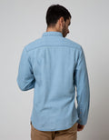 Nevada Long Sleeve Shirt Denim 5 Oz Eznym Bleach