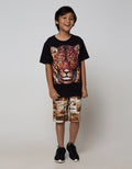 Nevada Short Woven  Ki Crop Collage Beach Kicwv004:Sand:9-10:Print:Short Pants
