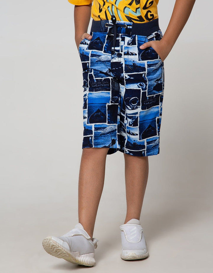 Nevada Short Woven  Ki Crop Collage Beach Kicwv004:Sand:9-10:Print:Short Pants