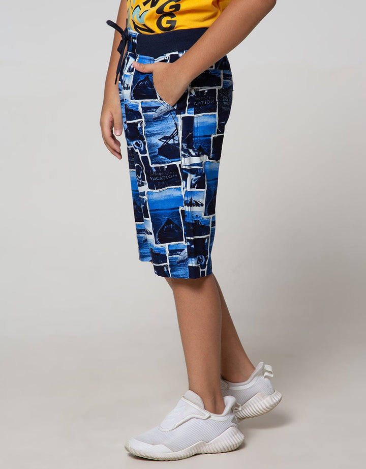 Nevada Short Woven  Ki Crop Collage Beach Kicwv004:Sand:9-10:Print:Short Pants