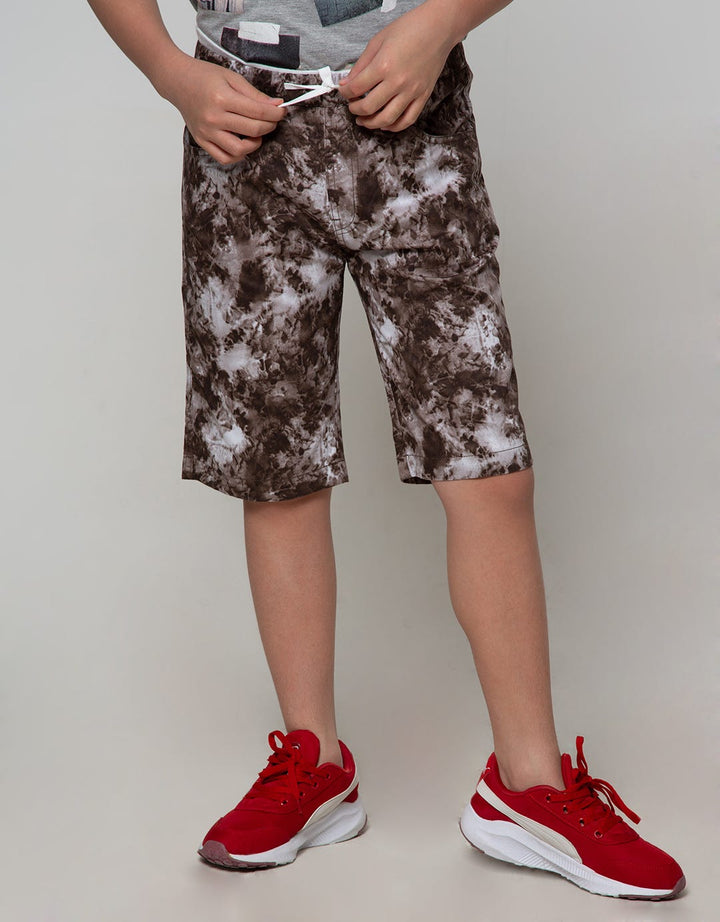Nevada Short Woven Crop Abstrak