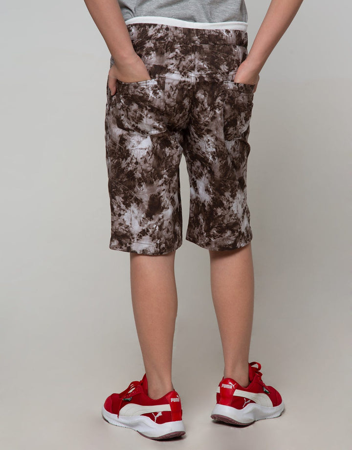 Nevada Short Woven Crop Abstrak