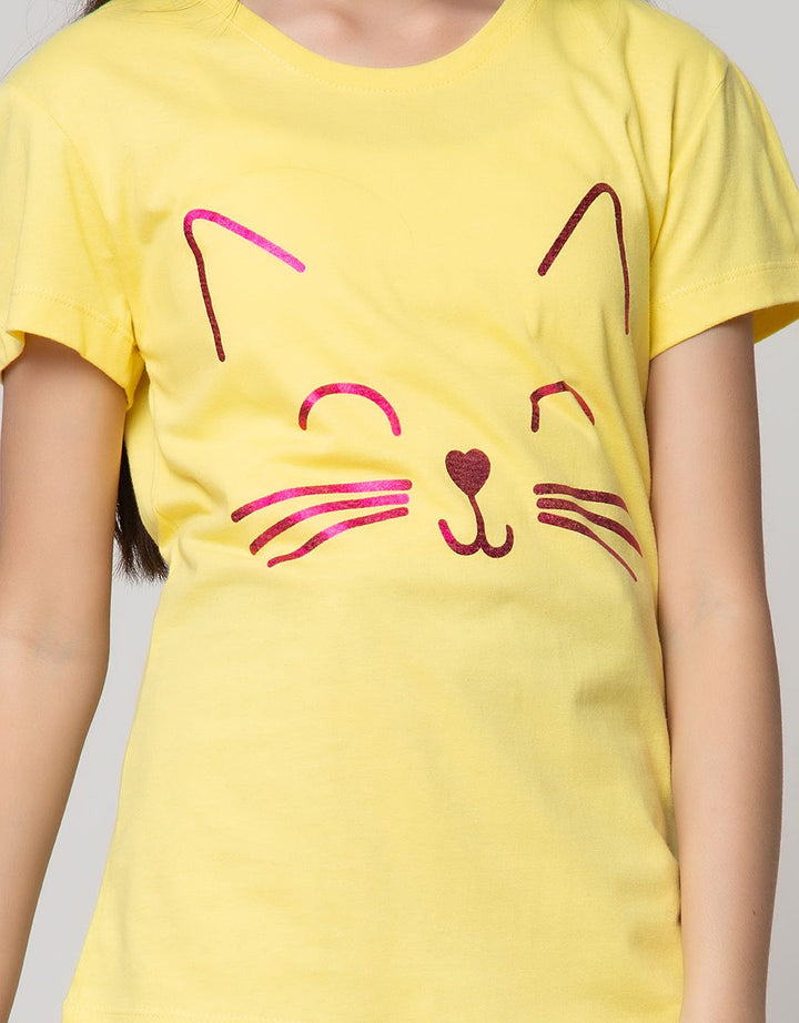 Aero Kids Short Sleeve T-Shirt Multipack Cat Siluet