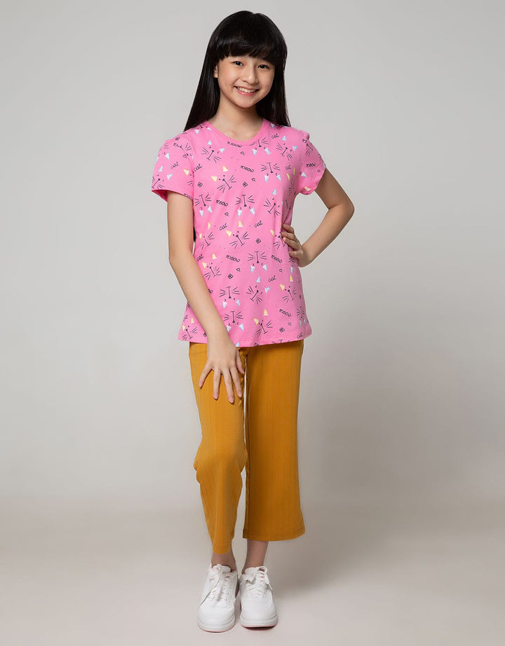 Aero Kids Short Sleeve T-Shirt Multipack Cat Siluet