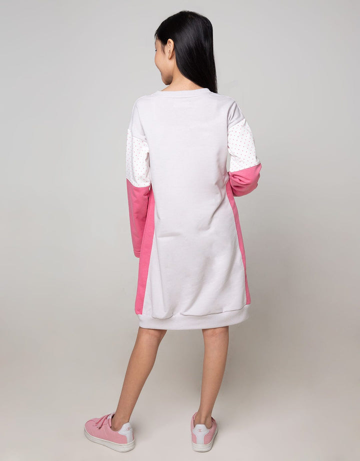 Aero Kids Long Sleeve Midi Dress Hello Wonderful