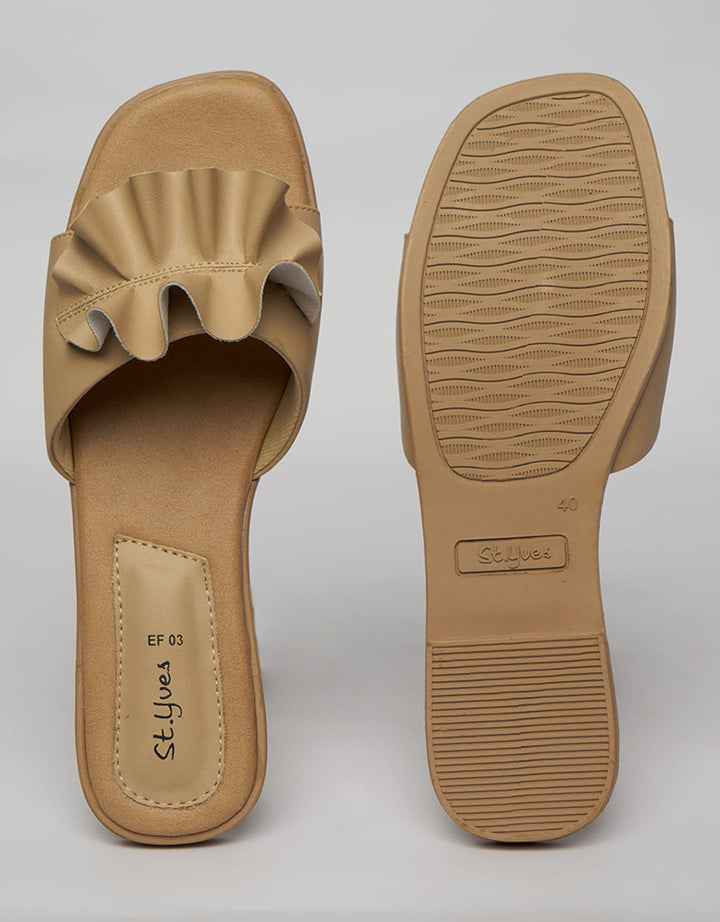 St. Yves Slipper Sandals Ruffle