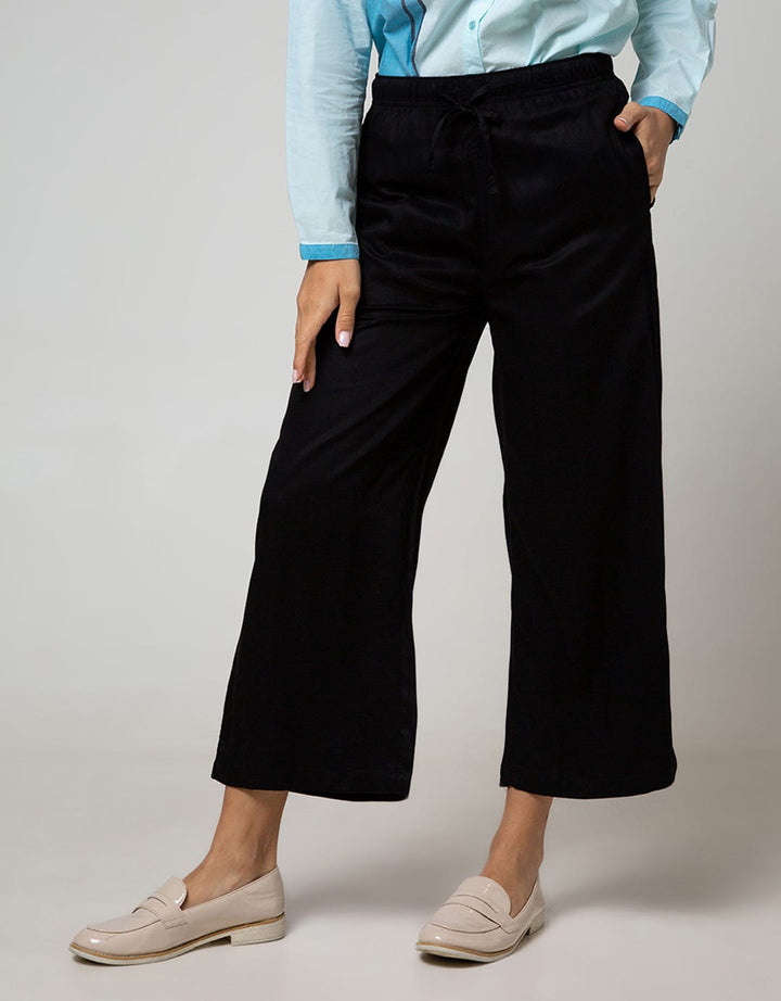 Details Long Pants Rayon Twill