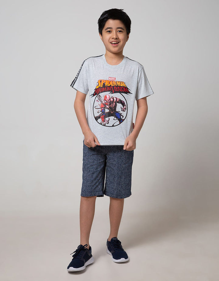 Marvel Spider-Man Venom Stand Ribbon Short Sleeve T-Shirt